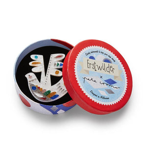 Erstwilder Peaceful Flight Brooch BH7159-8001