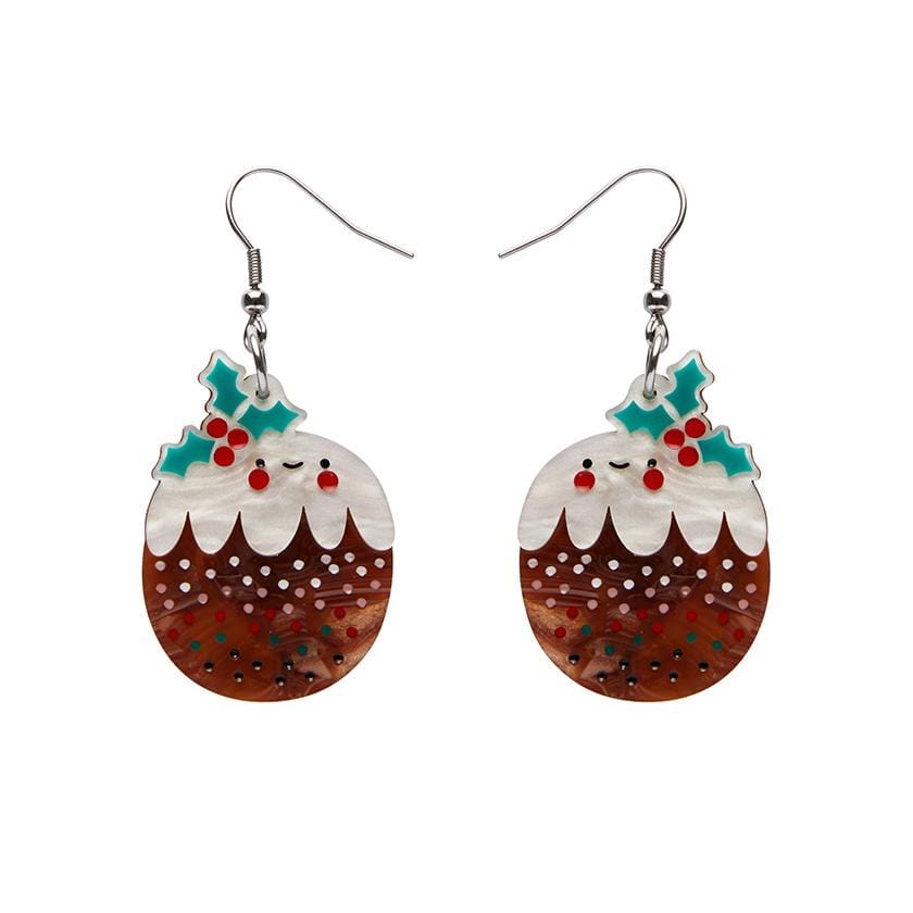 Erstwilder Plum Puddie Earrings E7158-9181