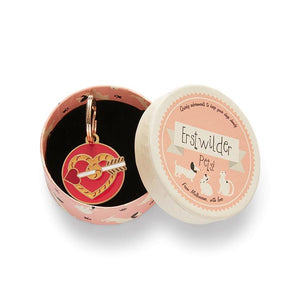 Erstwilder A Shot Through the Heart Enamel Pet Charm PET0005-1000