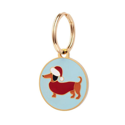 Erstwilder Christmas Spiffy Enamel Pet Charm PET0001-3200