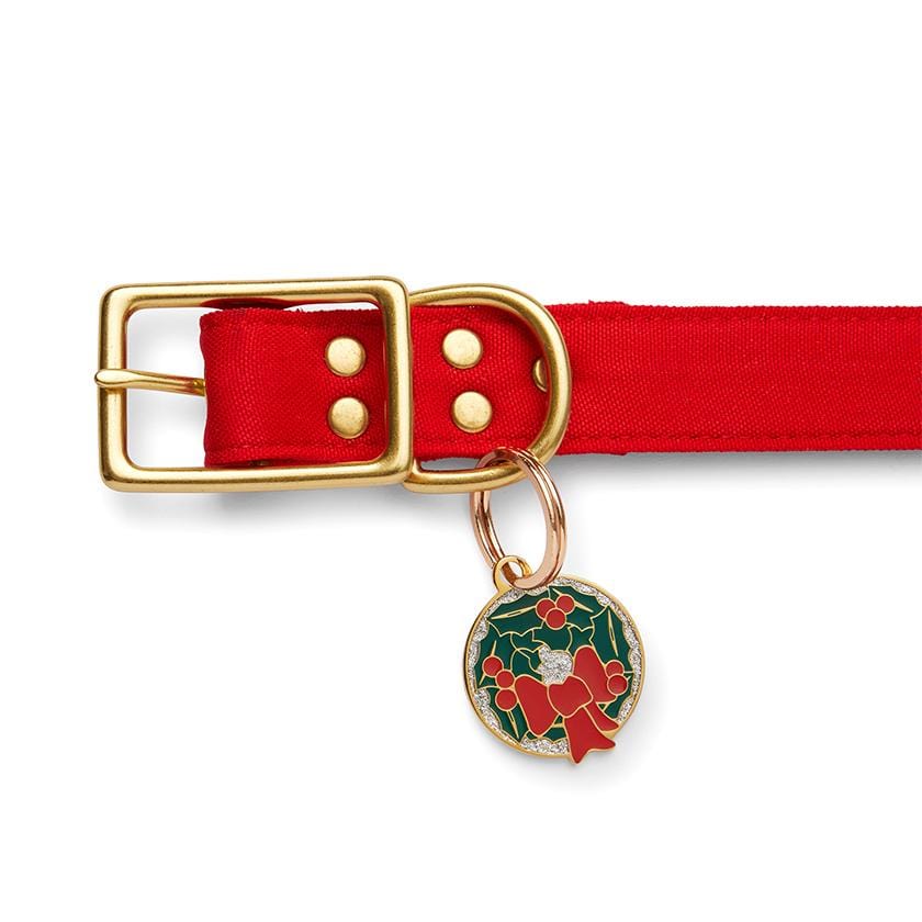 Erstwilder Deck the Halls Enamel Pet Charm PET0004-1000