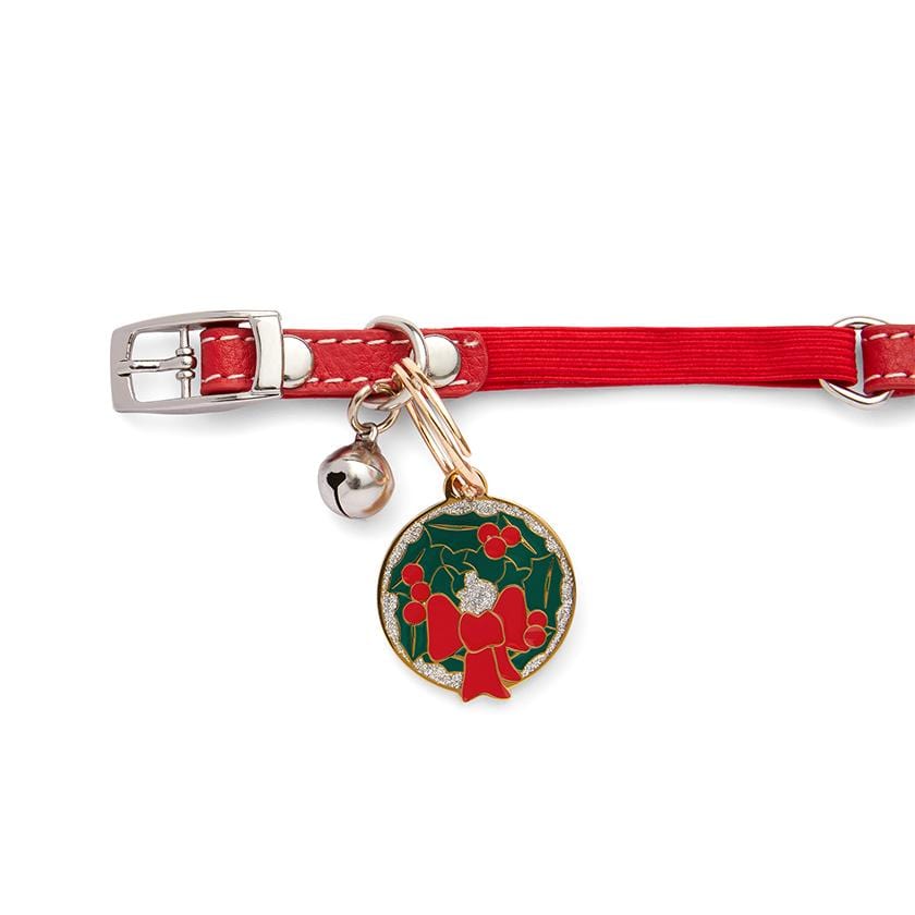 Erstwilder Deck the Halls Enamel Pet Charm PET0004-1000