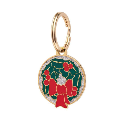 Erstwilder Deck the Halls Enamel Pet Charm PET0004-1000