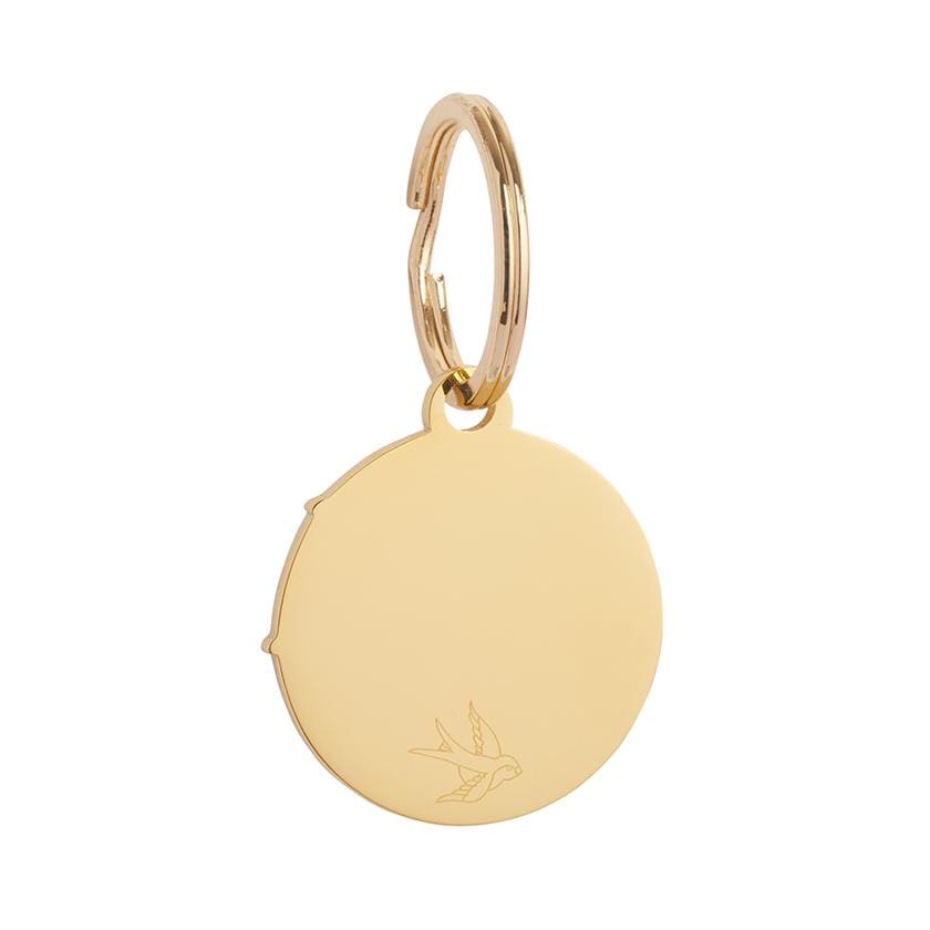 Erstwilder Heartfelt Hydrangea Enamel Pet Charm PET0006-2100