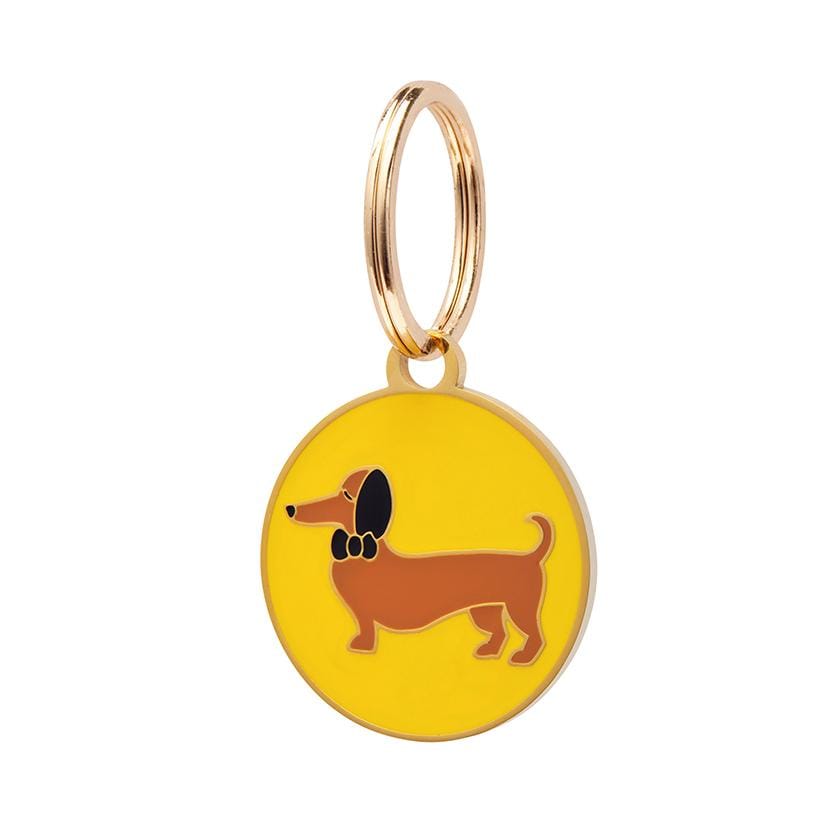 Erstwilder Spiffy the Sausage Dog Enamel Pet Charm PET0007-6000