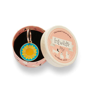 Erstwilder Sumptuous Sunflower Enamel Pet Charm PET0008-6000