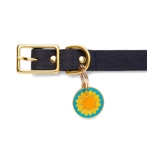 Erstwilder Sumptuous Sunflower Enamel Pet Charm PET0008-6000