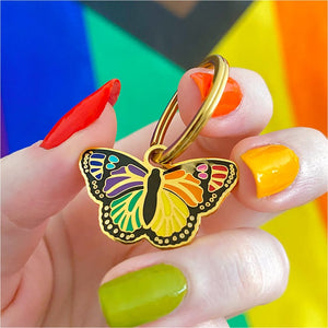 Erstwilder Pride & Joy Prince of Pride Butterfly Enamel Charm AD1PC03