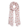 Erstwilder Paris Holiday Madame Caniche Large Neck Scarf - White PH1043