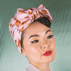 La Croissant Large Neck Scarf - Pink