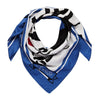 Paris Skyline Square Scarf - Blue