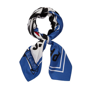 Erstwilder Paris Holiday Paris Skyline Square Scarf - Blue PH1048