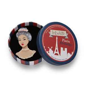 Erstwilder Paris Holiday Marie Antoinette Brooch PH1B04