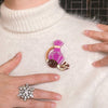 Erstwilder Paris Holiday Parfum d'Erstwilder Brooch PH1B09