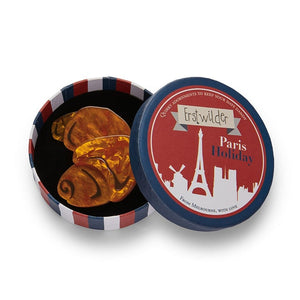 Erstwilder Paris Holiday Le Croissant Brooch PH1B10