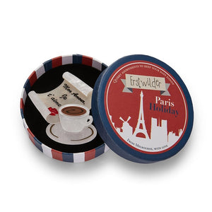 Erstwilder Paris Holiday To Whom it May Concern Brooch PH1B16