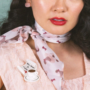 Erstwilder Paris Holiday To Whom it May Concern Brooch PH1B16