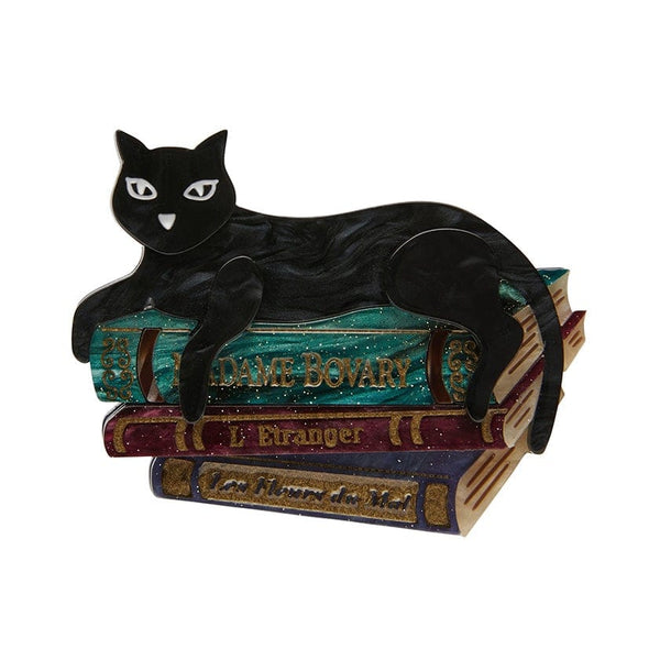 Cultured Cat Brooch Erstwilder