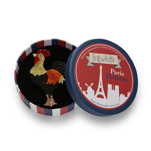 Erstwilder Paris Holiday Le Coq Gaulois Brooch PH1B20