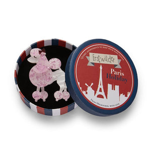 Erstwilder Paris Holiday Madame Caniche Brooch PH1B22