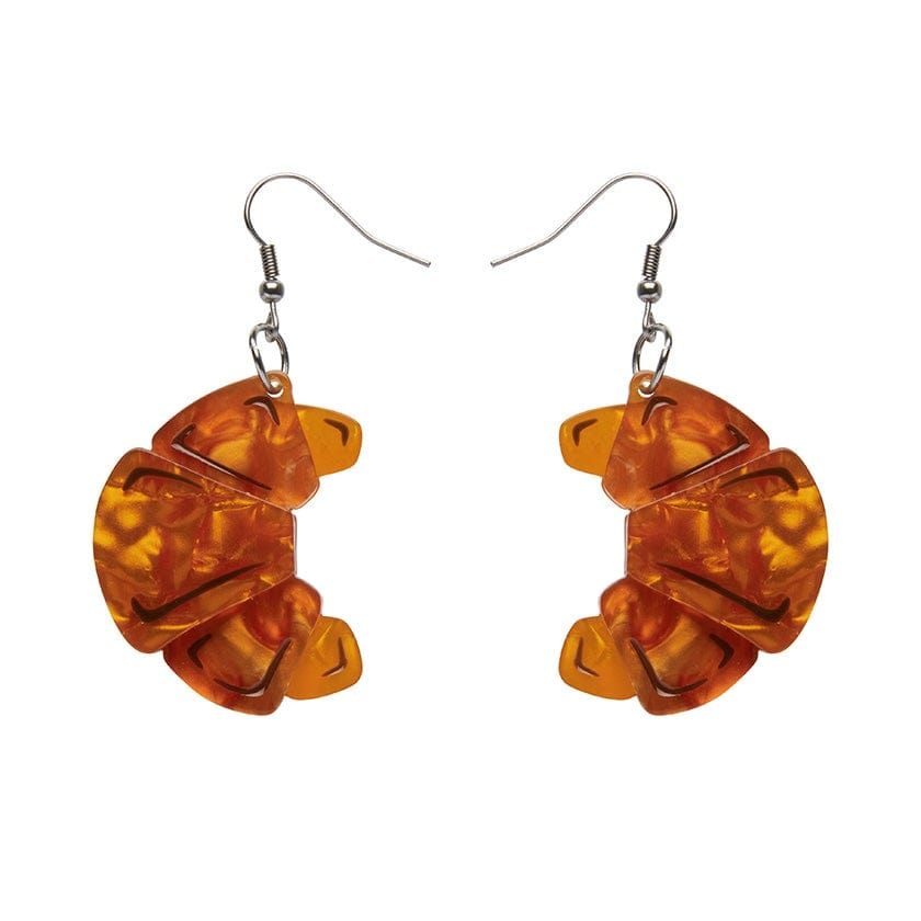 Erstwilder Paris Holiday Le Croissant Hook Drop Earrings PH1E02