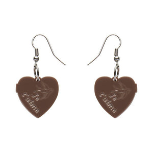 Erstwilder Paris Holiday Heart of Caché Drop Earrings PH1E04