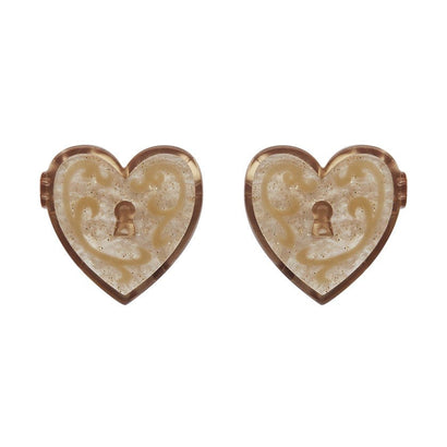 Erstwilder Paris Holiday Heart of Caché Stud Earrings PH1E05