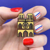 Our Lady of Paris Enamel Pin