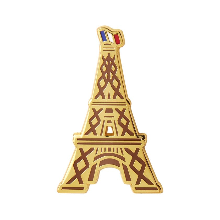 Erstwilder Paris Holiday La Dame De Fer Enamel Pin PH1EP02