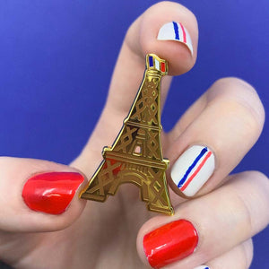 Erstwilder Paris Holiday La Dame De Fer Enamel Pin PH1EP02