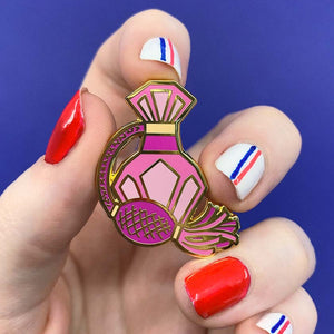 Erstwilder Paris Holiday Erstwilder de Parfum Enamel Pin PH1EP05