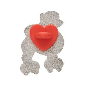 Erstwilder Paris Holiday Madame Caniche Enamel Pin PH1EP09