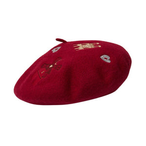 Erstwilder Paris Holiday Paris Holiday Beret - Red PH1H01