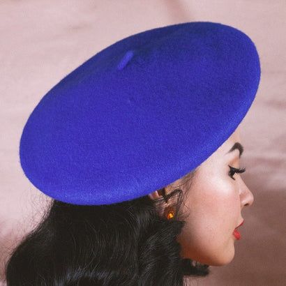 Erstwilder Paris Holiday French Patisserie Beret - Blue PH1H02