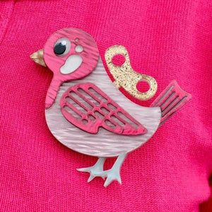 Erstwilder Wind-Up Whimsy Brooch BH6704-2021