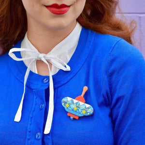 Erstwilder Spinning Around Toy Brooch BH6708-3010