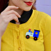 The Nostalgia Express Train Brooch