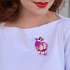 Erstwilder Okapi of Course Brooch BH6714-2080