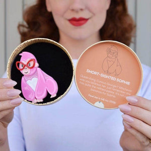 Erstwilder Short-Sighted Sophie Gorilla Brooch BH6728-2000