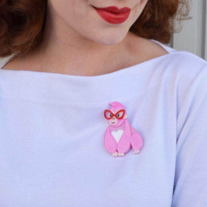 Erstwilder Short-Sighted Sophie Gorilla Brooch BH6728-2000