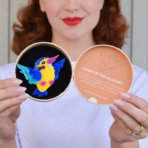 Erstwilder Khary of the Kalahary Kingfisher Brooch BH6715-6050