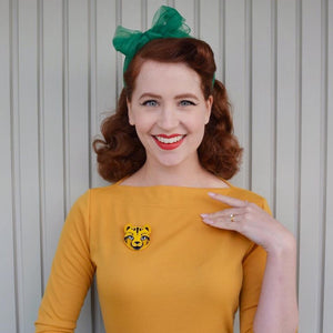 Erstwilder Cheetara's Chum Brooch BH6724-6070