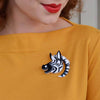 Erstwilder Zesty Zebra Brooch BH6720-7080