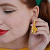 Long-Neck Lovers Earrings
