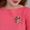 Young Warthog Brooch