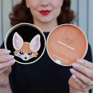 Erstwilder Finnicky Fennec Fox Brooch BH6717-9260