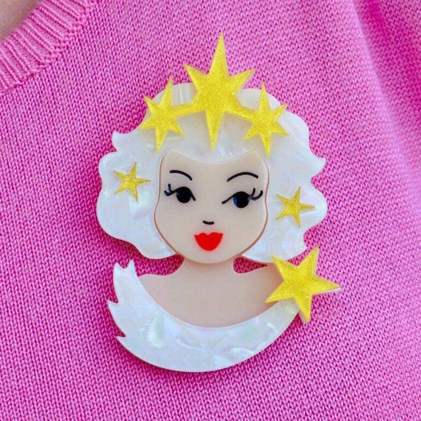 Erstwilder Virgo the Visionary Brooch BH6687-8065