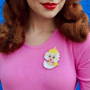 Erstwilder Virgo the Visionary Brooch BH6687-8065