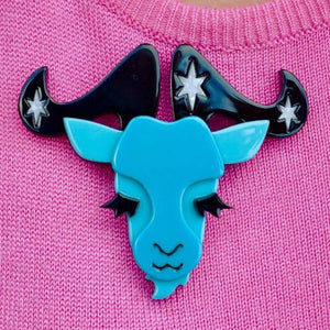 Erstwilder Capricorn the Controlled Brooch BH6691-4370