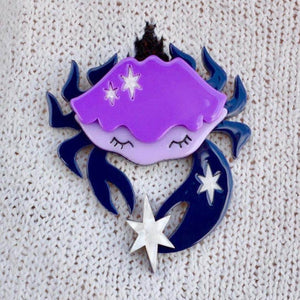 Erstwilder Cancer the Compassionate Brooch BH6685-5030